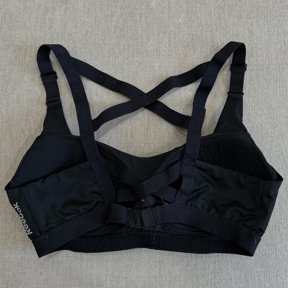Black Reebok Sports Bra - Picture 4 of 6